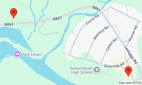 Kinlochleven Map Kinlochleven Map